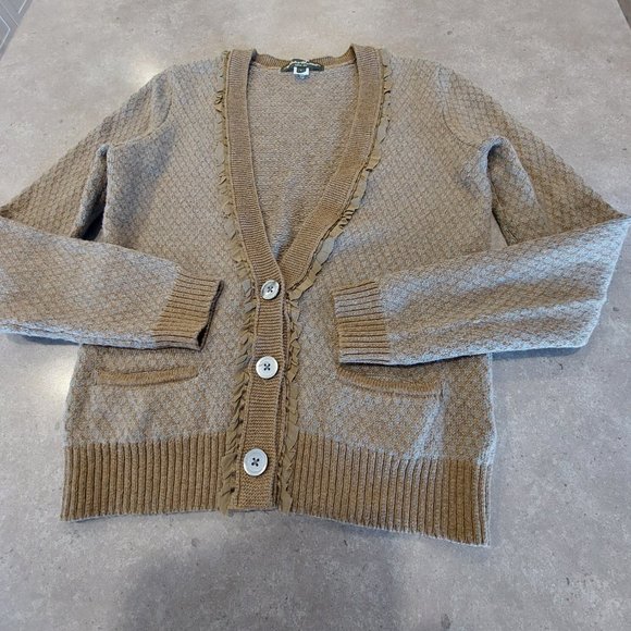 Eddie Bauer Brown Cardigan Sweater - Picture 10 of 15